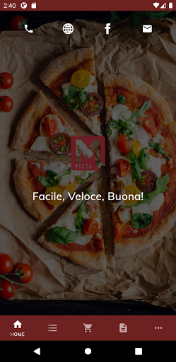 Android application Marcucci's Pizza screenshort