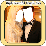 Hijab Beautiful Couple Pics icon