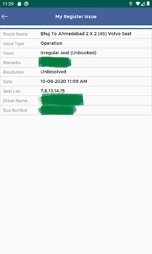 Bus Checking App Screen 2