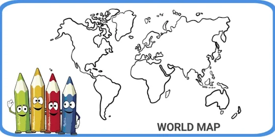 Mewarnai Peta Dunia