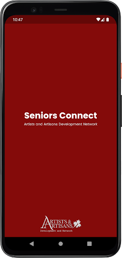 Android application Seniors Connect screenshort