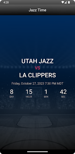 Android application Jazz Time screenshort