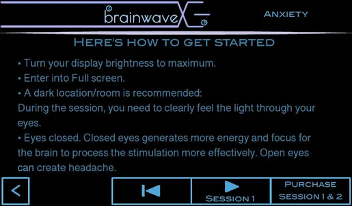 BrainwaveX Anxiety