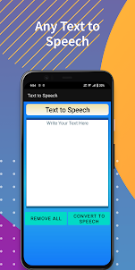 Text to Speech - tts