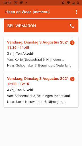 HeenenWeer chauffeur