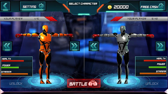 Скачать игру Robot Fighting Games - New Steel Robot Ring Battle для Android бесплатно