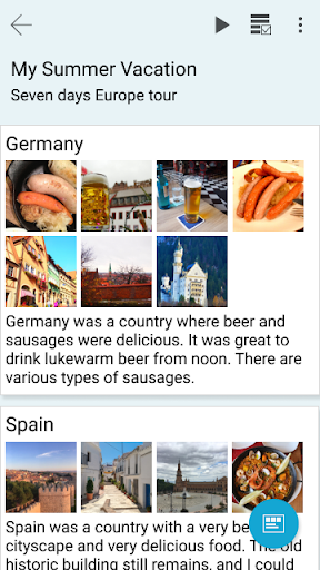Android application Camrepo Camera and Report screenshort