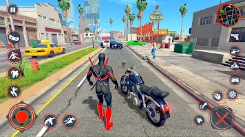 screenshot of Panther Black Superhero Car 3d