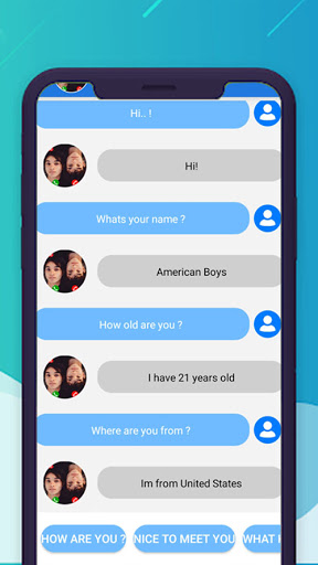 American Boys Fake Call Video - Chat Simulation