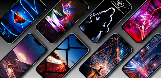 Light Painting Wallpaper