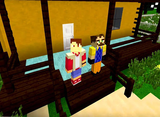 Android application Mod Neighbor Maps for mcpe screenshort