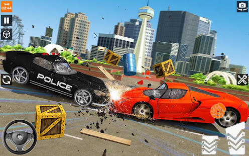 Police Car Game:Car Crash 3d 1.0.5 APK screenshots 16