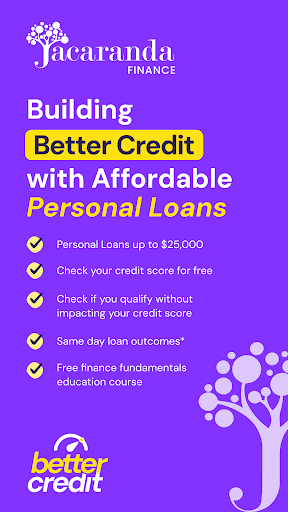 Android application BetterCredit Jacaranda Finance screenshort