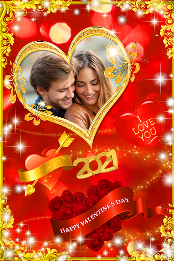 Android application Valentine Photo Frame 2021 screenshort