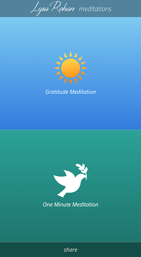 Android application Gratitude Meditation screenshort