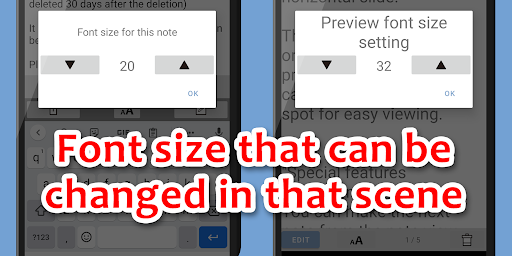 PreNotes Text notepad memopad Screen 3