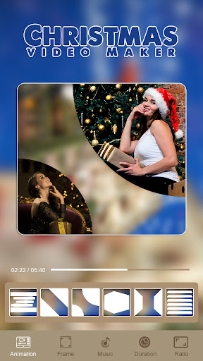 Christmas Video Maker Screen 2