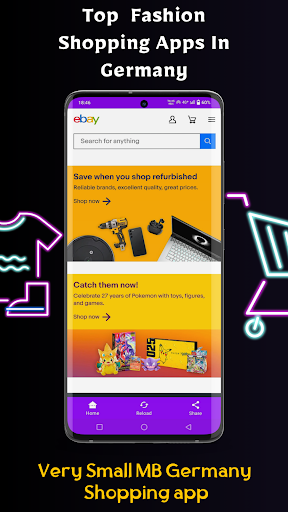 Online Germany Shopping App Screen 3