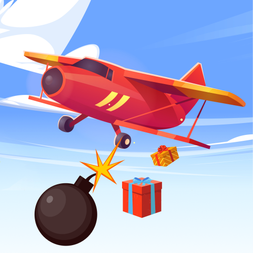 Plane gift bombing