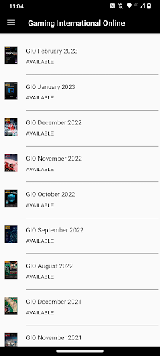 Gaming International Online Screen 3