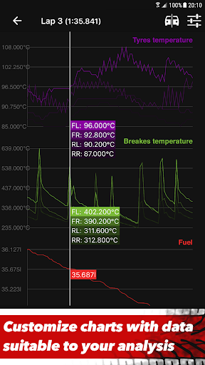 Sim Racing Telemetry Screen 2
