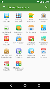 Financial Calculators Pro Captura de pantalla