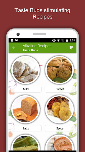 Screenshot of Alkaline Diet Recipes : Weight
