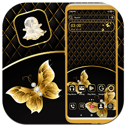 Icon image Golden Butterfly Theme