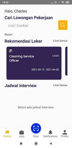 Carefast Jobs Screen 3