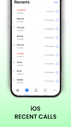 iOS Phone Dialer - Call Screenのおすすめ画像5
