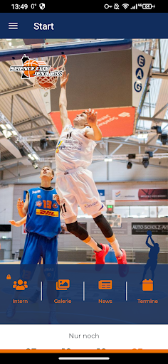 Baskets Jena Mitglieder-App Screen 2
