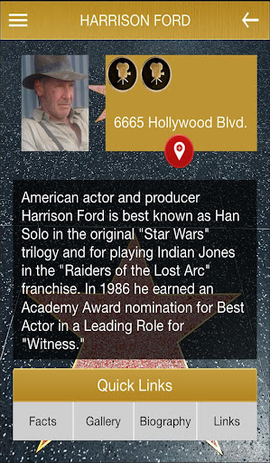 Official Walk of Fame App Screen 3