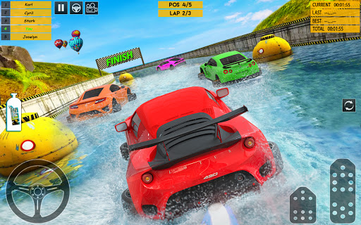 Water Car Racing 3d: Car Games 2.0.1 screenshots 3