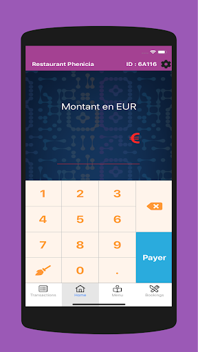 Android application LightPAY (Marchand) screenshort