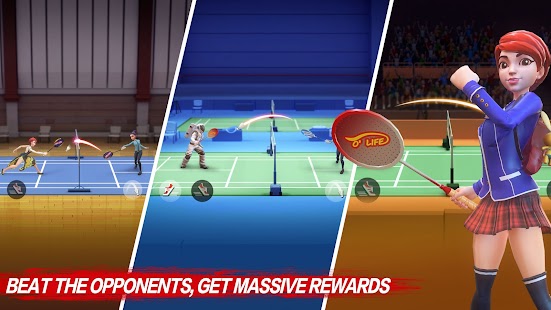 Badminton Blitz - PVP online Screenshot