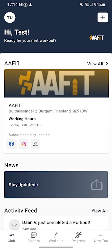 AAFIT Screen 2