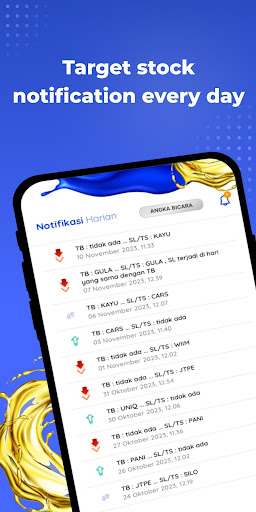 Android application BerDagangAngka screenshort