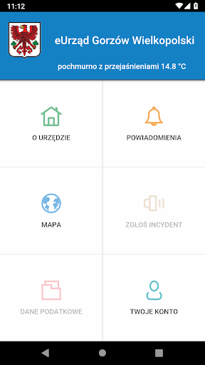 Android application eUrząd Gorzów Wielkopolski screenshort