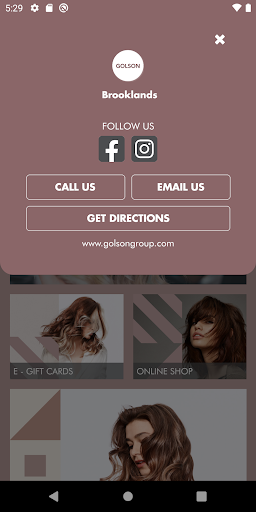 GOLSON Salon Screen 2