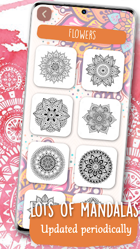 Mandala coloring games
