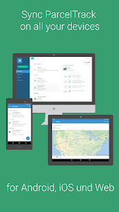 ParcelTrack - Package Tracker Schermata