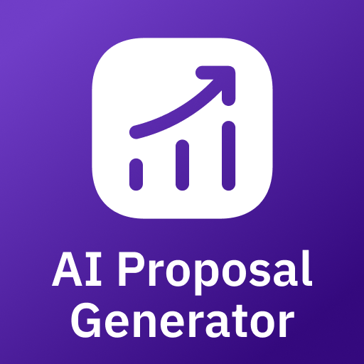 AI Proposal Writer, Generator  Icon