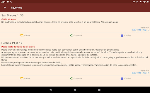 Biblia Católica Latinoamérica screenshot 18