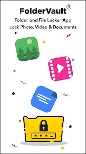 Folder, File & Gallery Locker Captura de pantalla