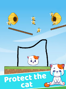 Save The cat - pet vs bee 0.0.2 APK + Мод (Unlimited money) за Android