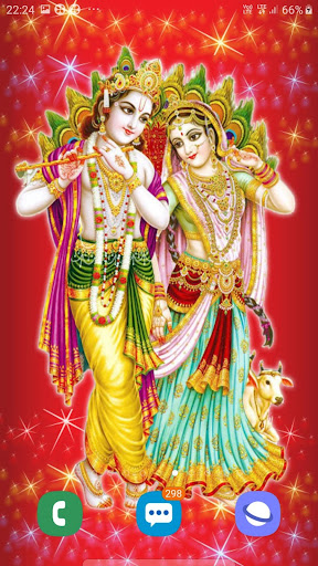 Sri Krishna Live Wallpaper Screen 2