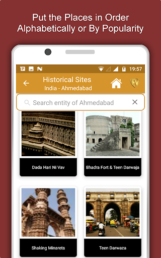 Screenshot of Historical Sites Travel & Expl