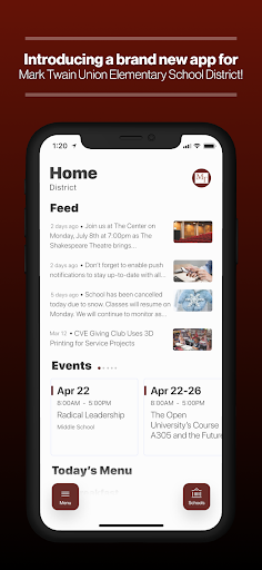 Android application Mark Twain Union Elementary SD screenshort