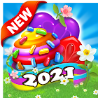 Şeker Smash - 2020 Maç 3 Bulmaca Ücretsiz Oyun 1.7.2