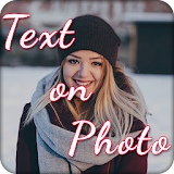 Text on Photo icon